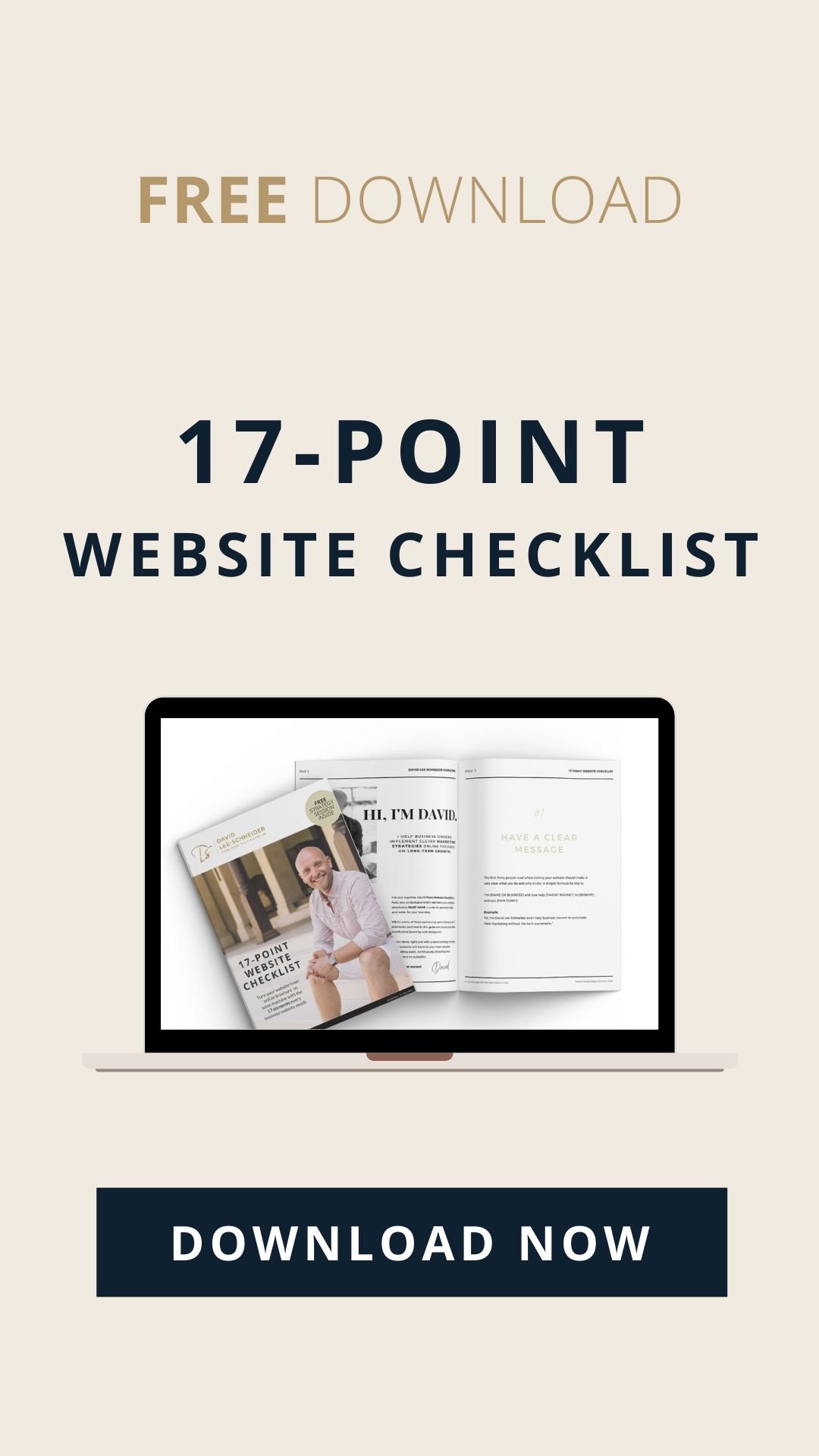 17-Point website checklist - free download